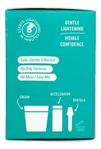 Aclarador De Vello Facial Jolen Creme Bleach Pot, 30 Ml