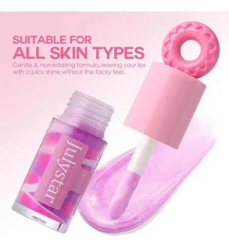 Set De 2 Labiales Donut Brillo Hidratante Para Labios 6ml*2 Variation