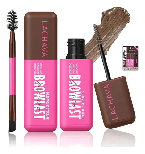 Gel/color Para Cejas 2 En 1 Pudaier Soft Brown 0.21 Fl Oz X2