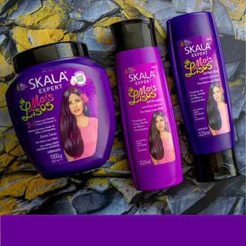 Skala Mais Lisos Crema Para Alaciado E Hidratación 1 Kg.