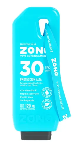 Zono Protector Solar Rápida Absorción Fps 30 120 Ml