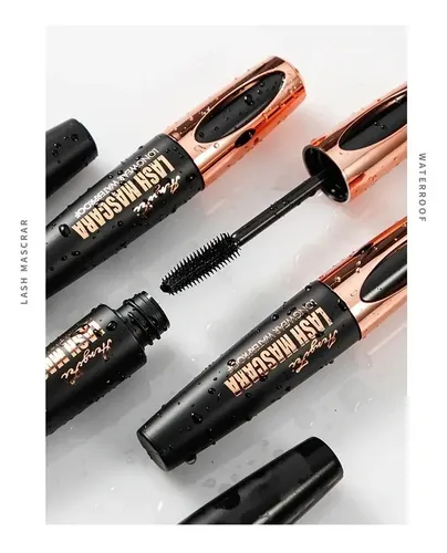 Mascara De Pestañas Super Negro 4d Importado Waterproof!!