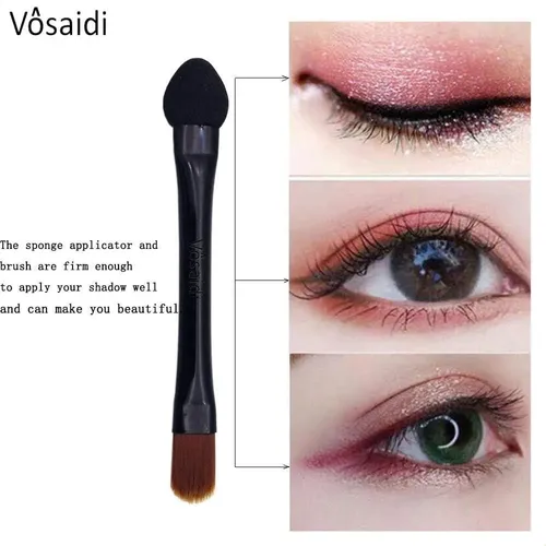 10 Brochas De Esponja Para Sombras De Ojos De Doble Cara