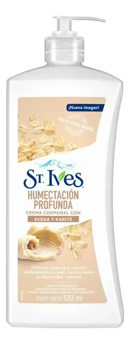 Crema Hidratante St. Ives de Avena y Karité para Cuerpo, 532 ml