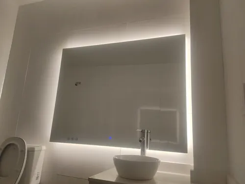 Espejo Luz Led Táctil Para Baño