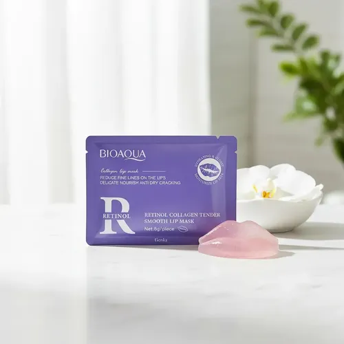 Mascarilla Parche Labial Retinol Colageno Suavizante Bioaqua Todo Tipo De Piel