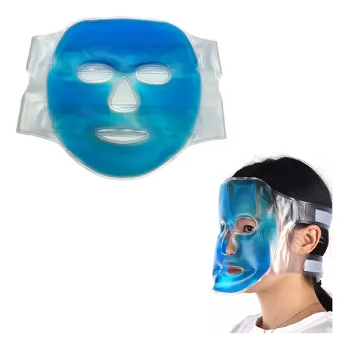 Mascarilla Facial Gel Frio Calor Relajante Descongestiva Todo Tipo De Piel