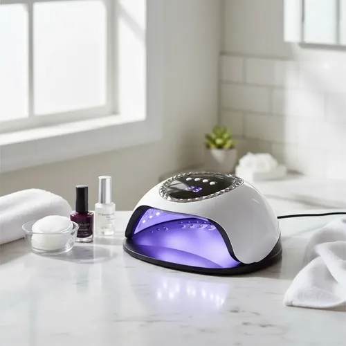 Cabina De Uñas Manos Pies 240w 60 Leds Uv 220v Profesional