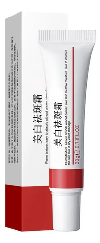 Crema Desvanecedora De Manchas Y Pecas Facial 20g
