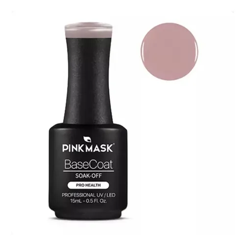 Pink Mask Base Rubber Gel Color X 15ml/.5floz Rubber Sheer Nude