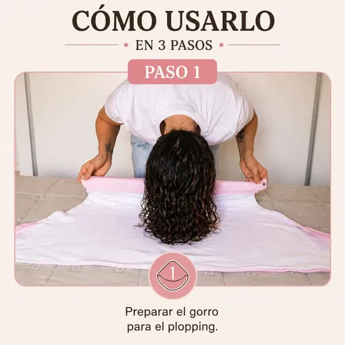 Gel De Rich Hidragel+ Crema Activadora +gorro Plopping Rulos