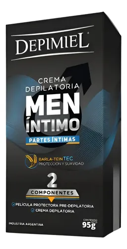 Crema Depilatoria Men Intimo Partes Intimas X 95 Gr Depimiel