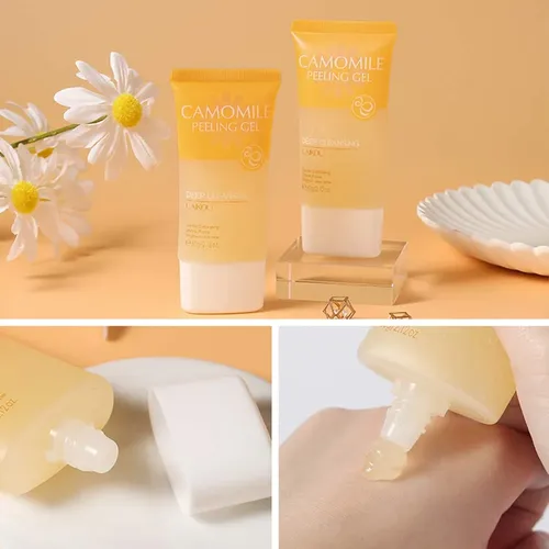 Gel Exfoliante Facial De Manzanilla Ubeu, Limpieza Profunda