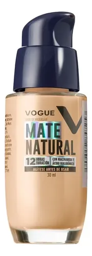Base De Maquillaje Vogue Mate Natural Tono Capuccino