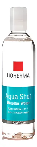 Aquashot Loción Micelar 3 En 1 Lidherma 190ml Limpia/hidrata