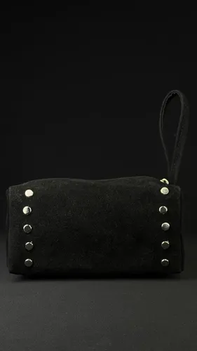 Neceser Organizador Maquillaje Gamuza Con Tachas