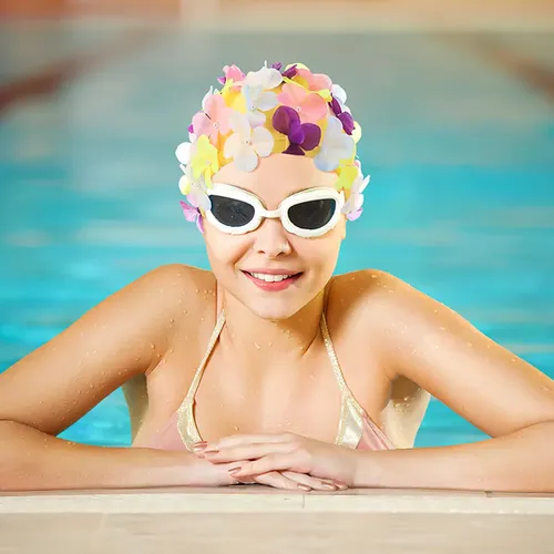 Gorro De Baño Impermeable Para Mujer