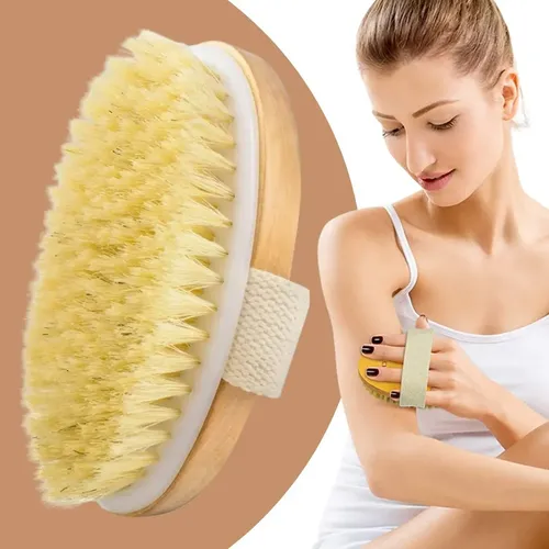 Calidad Superior Cepillo Corporal Exfoliante De Cerdas