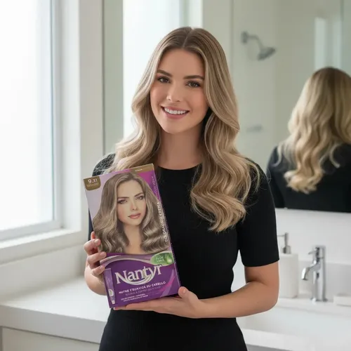 Tintura Crema Nantyr Con Oxidantes 20-40 Volumenes (kit) 9.31