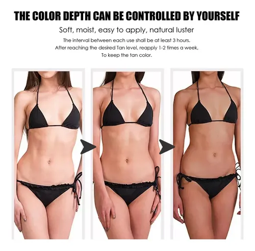 Crema Bronceadora Beach Sun De 2 Piezas