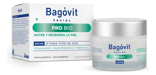 Bagóvit Facial Pro Bio Crema Nutritiva Regeneradora De Noche