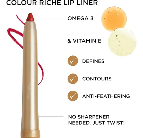 Lápiz De Contorno De Labios L’oreal Paris Colour Riche 708