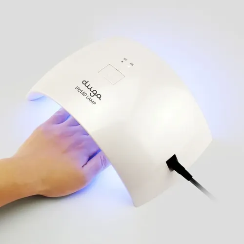 Cabina Para Uñas 2 En 1 U3001 Duga 24w Manicuria Led Uv