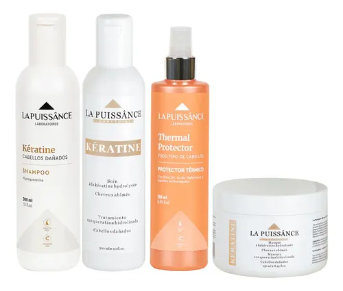 La Puissance Keratina Sh+tratamiento+mascara+ Térmico Chico