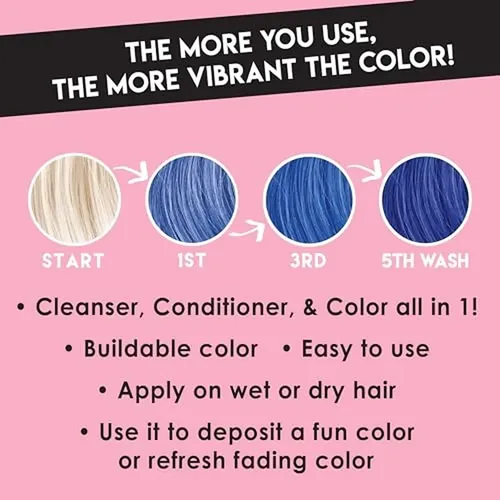Color Lux Direct Vibes, Tinte Semipermanente Para Cabello Y