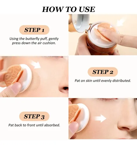 Boobeen Air Cushion Bb Cream Hidratante Mate Natural