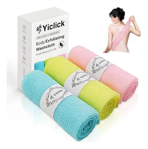 Yiclick Paño Exfoliante Corporal Toalla Ducha Limpieza