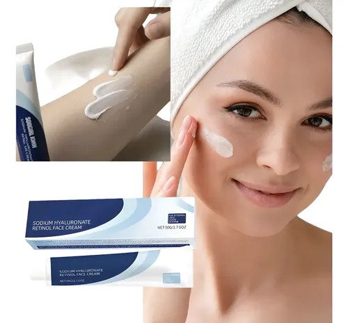 Crema Facial Piel Suave Firme Hialurónico Retinol 30g