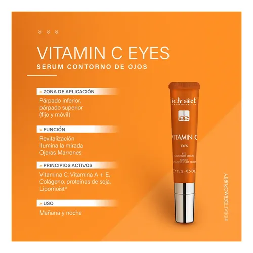 Idraet Vitamina C Eyes Serum Contorno De Ojos 15g