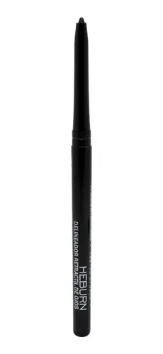 Heburn Profesional Lapiz Delineador 225 Ojos Retractil Negro
