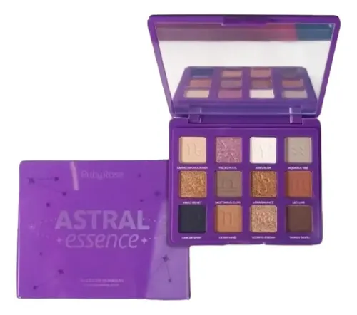 Paleta Sombras Ruby Rose Astral Essence 12 Color Maquillajes