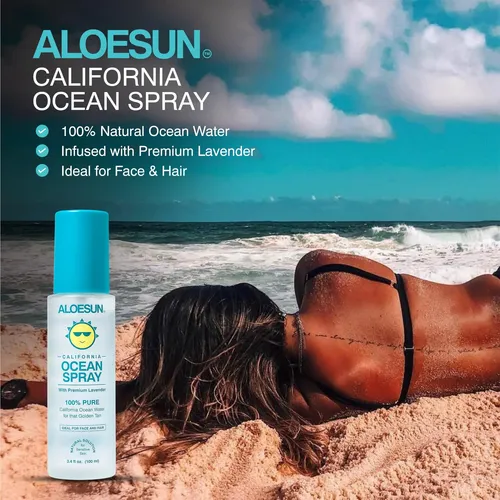 Aloesun Ocean Spray | Crema Facial Pura De Agua Salada Marin
