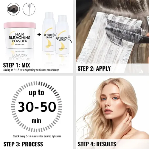 Decolorante En Polvo Belezalib Professional 9 Levels Lift