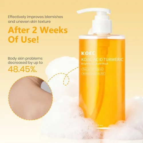 Curcuma Ácido Kójico Exfoliante Corporal Spray 300 G Ácido K