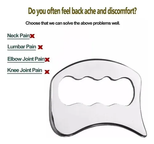 Masaje Deportivo De Acero Inoxidable Gua Sha