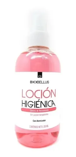 Loción Higiénica Biobellus 250 ml con Atomizador Antibacteriana