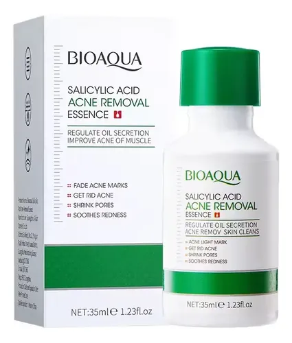 Bioaqua Esencia Antiacné Ácido Salicílico Anti Marcas Poros Acneica Día/noche