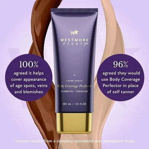 Body Coverage Perfector Maquillaje Impermeable Para Pierna .