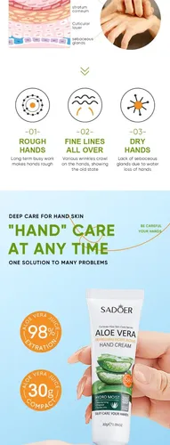 Set De Crema De Manos Aloe Vera Hidratante Para Regalo Piel