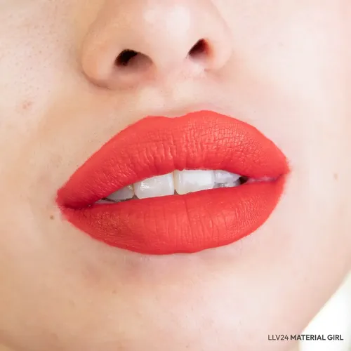 Labial Liquido Efecto Volumen Acabado Mate Idraet Color Material Girl