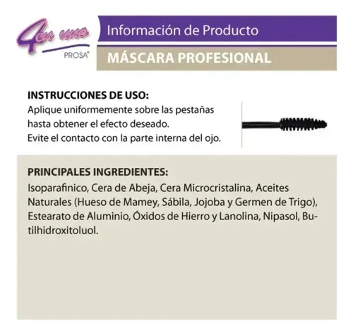 Ii Rímel En Tubo De 5 Colores, Delgado, Rizado, Grueso, Oo,;