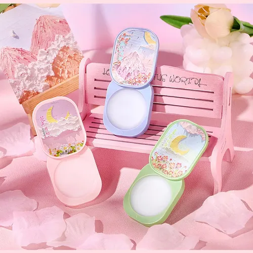 Set De Bálsamo Perfumado Sólido Gireatick Para Mujer, Paquete De 3