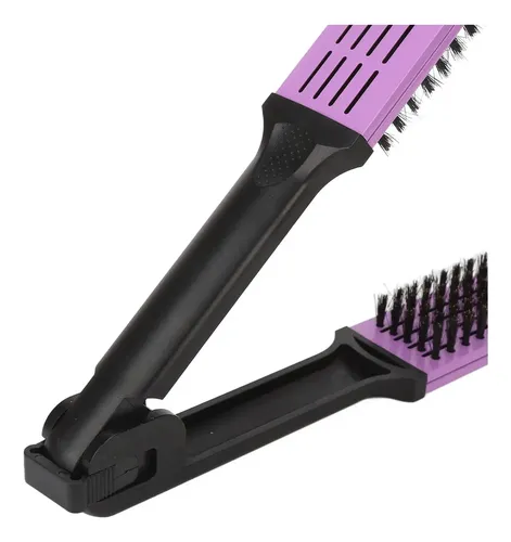 – Cepillo Térmico For Alisar El Cabello, Doble Peine, .