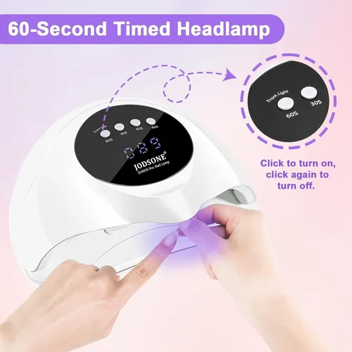 Lámpara Uv/led Para Uñas Jodsone M005 2 En 1 Con Sensor