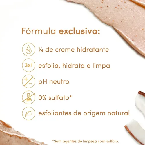 Dove Jabon Exfoliante Corporal Coco X280
