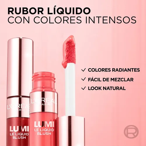 Rubor Líquido Loreal Paris Lumi Le Liquid Blush